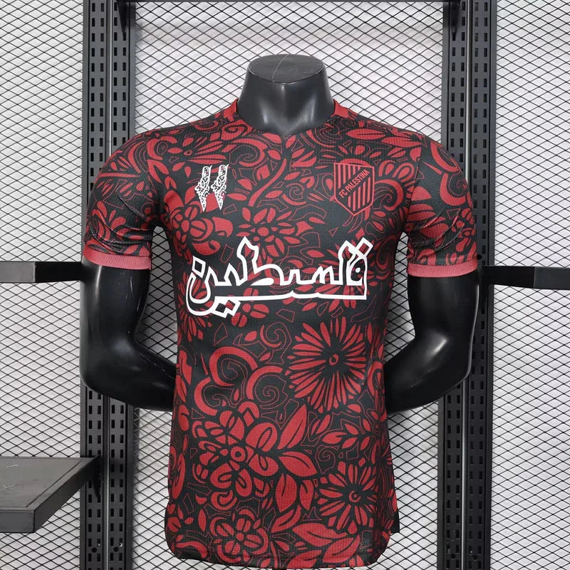 Maillot Palestine concept 2025-26 rouge