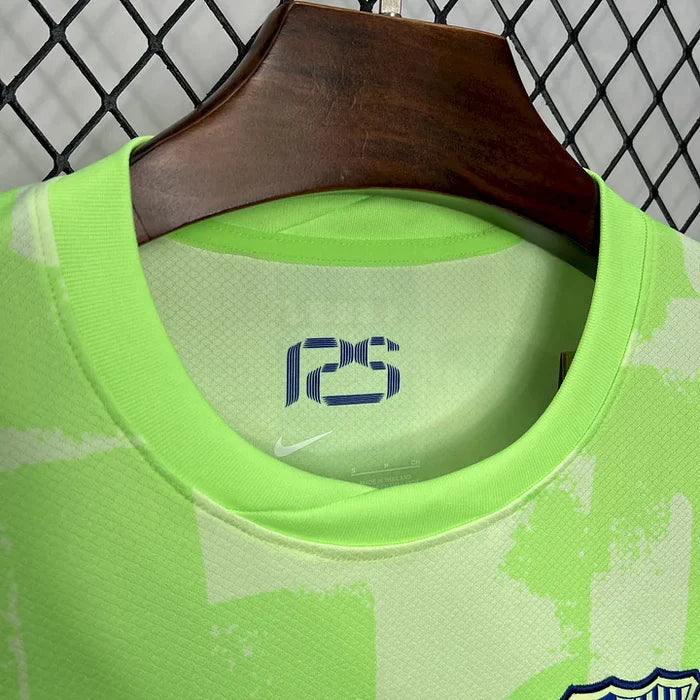Maillot Barcelone Third Vert et Bleu 24/25