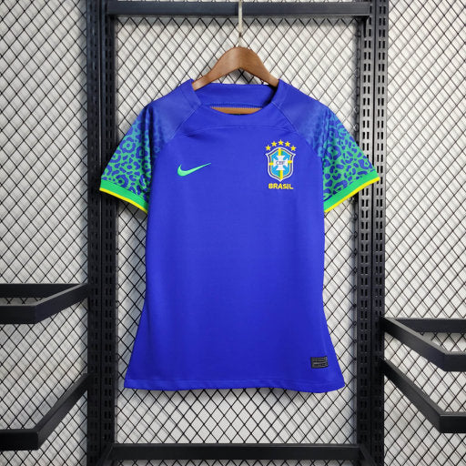 Maillot Brésil Domicile Bleu et Vert 22/23