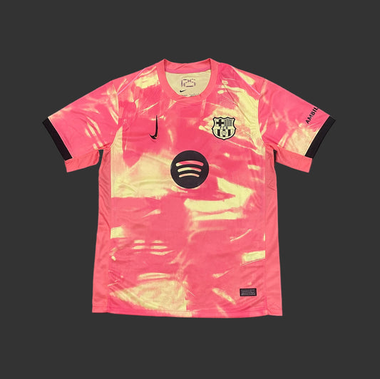 Maillot Barcelone Third Spécial Rouge et Beige 24/25