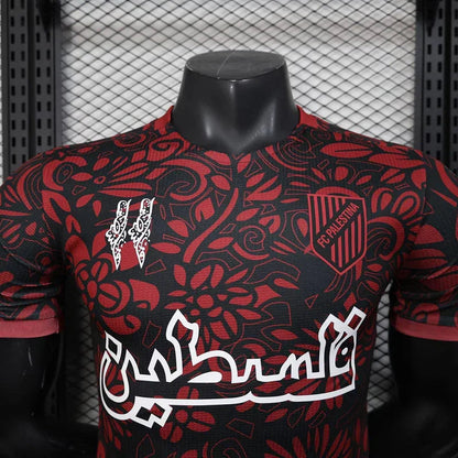 Maillot Palestine concept 2025-26 rouge