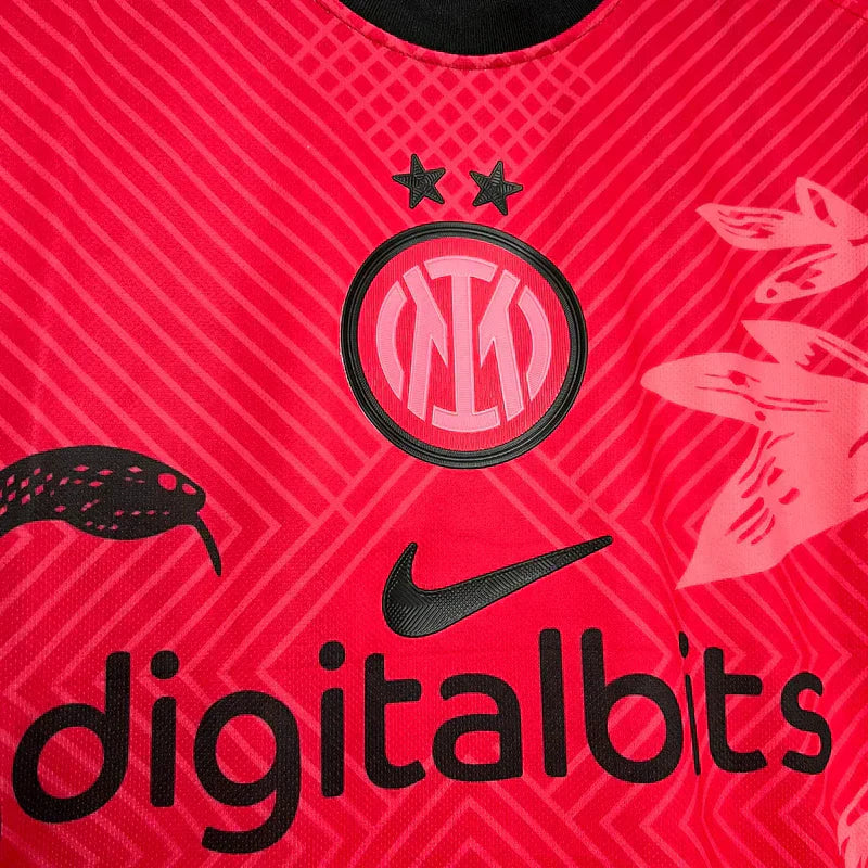 Maillot Inter Milan serpent édition Spéciale Red 24/25
