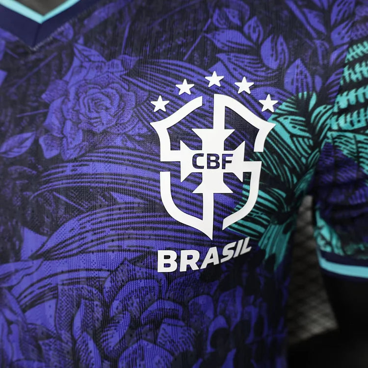 Maillot Brésil Concept 2026 Bleu, Tropicale