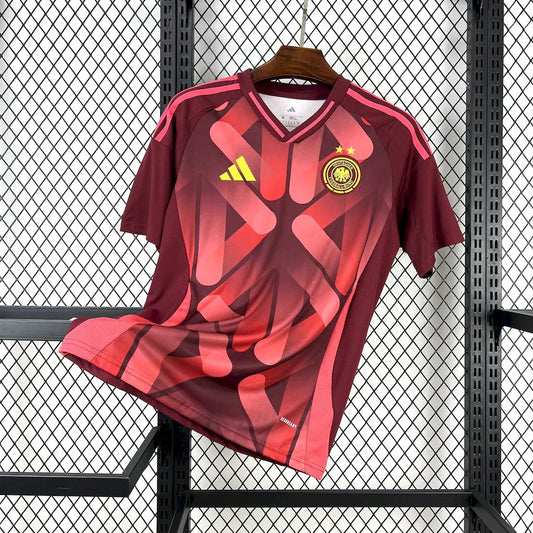 Maillot Allemagne Rouge Foncé 25/26