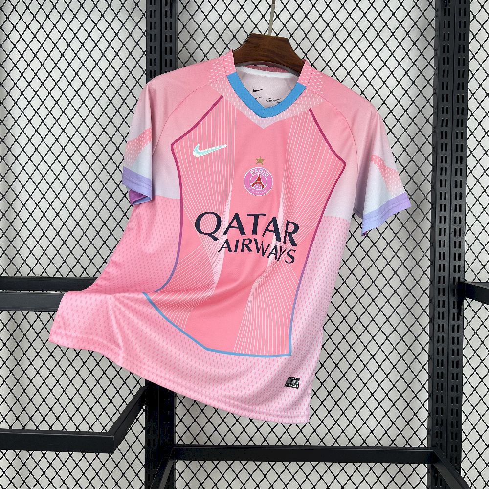 Maillot Paris (PSG) concept Rose 2025-26