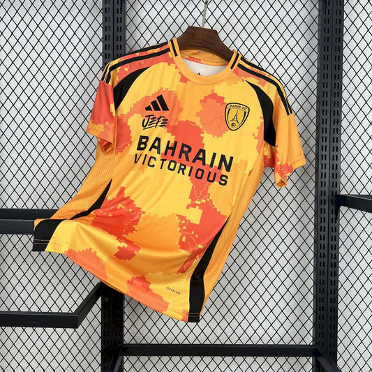 Maillot Paris FC x Ninho Orange et Noir 25/26