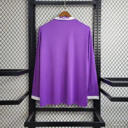Maillot Real Madrid Retro manches longues Violet 16/17