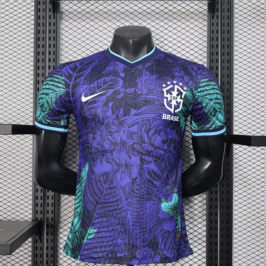 Maillot Brésil Concept 2026 Bleu, Tropicale