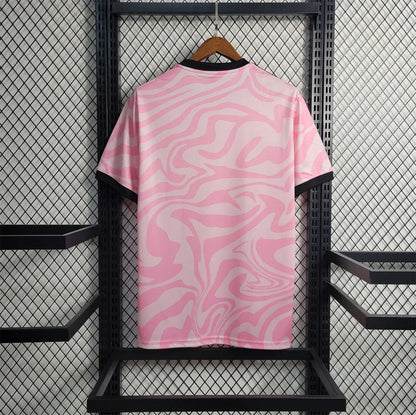 Maillot Flamengo Third Rayé Rose 23/24