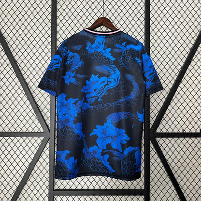Maillot Japon concept Dragon Bleu et Noir 24/25